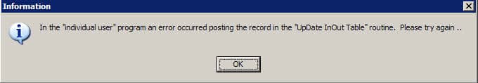 Error